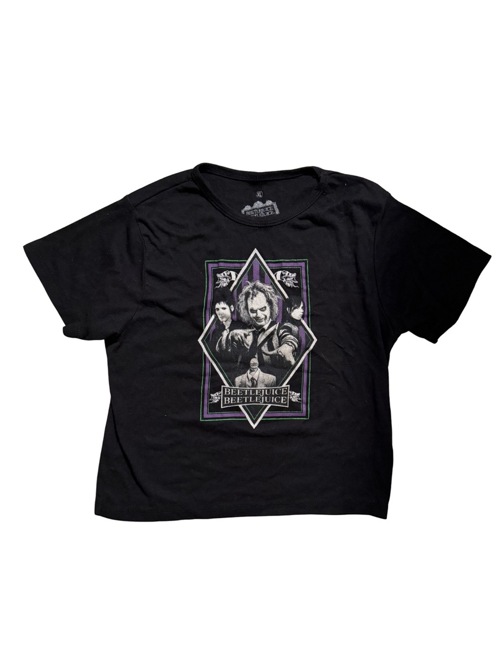 Beetlejuice Short Sleeve Tee Women’s Size Large/XL